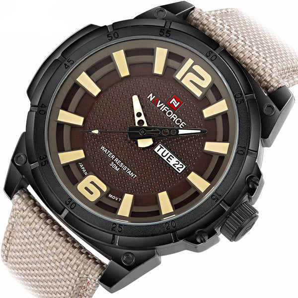 NAVIFORCE Military Analog Quartz Watch