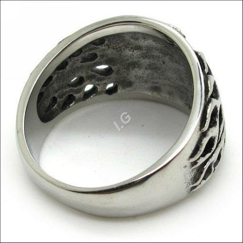 Iron Cross Biker Ring