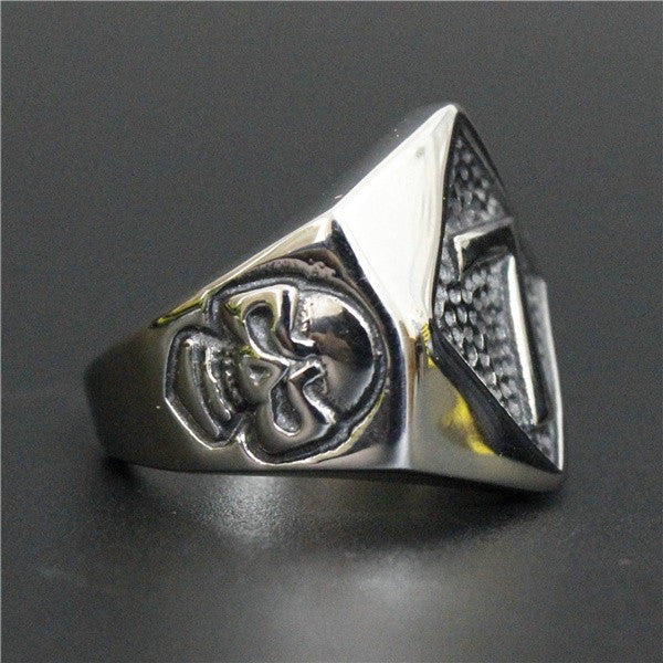 Men's Number 7 Skull Ring