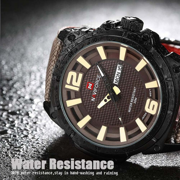 NAVIFORCE Military Analog Quartz Watch