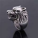 Men's Lone Wolf Ring