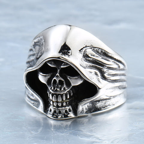 Men's Grim Reaper Skull Ring