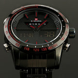 Naviforce Quartz Analog LED Military Watch
