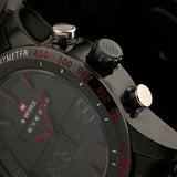 Naviforce Quartz Analog LED Military Watch