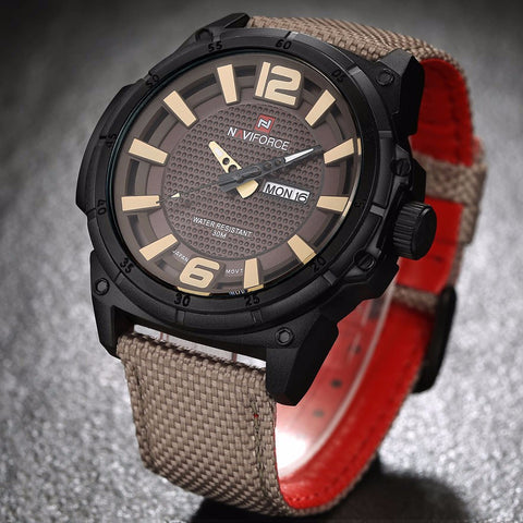 NAVIFORCE Military Analog Quartz Watch