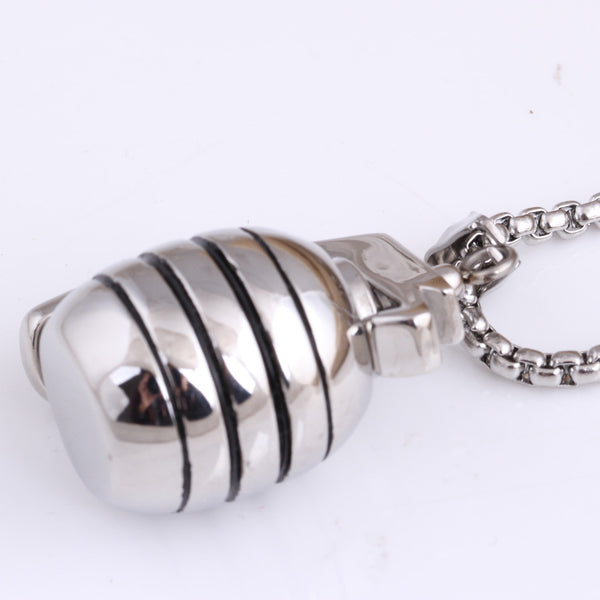 Grenade Pendant Necklace