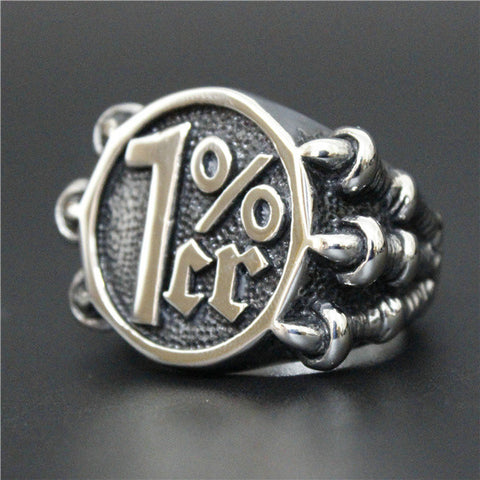 1% Er Biker Claw Ring