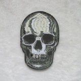 Classic Skeleton Skull Biker Patch