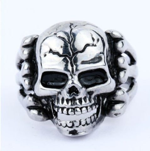 Men's Gothic Skull Ring
