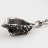 Men's Lion Head Pendant Necklace