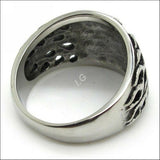 Iron Cross Biker Ring