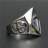 Men's Number 7 Skull Ring