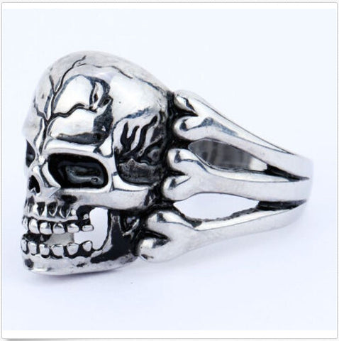 Men's Gothic Skull Ring