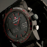 Naviforce Quartz Analog LED Military Watch