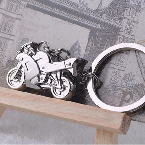 Motorcycle or Helmet Biker Key Chain