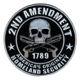 2nd Amendment Homeland Security Biker Patch