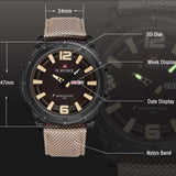 NAVIFORCE Military Analog Quartz Watch